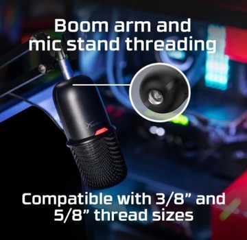 HyperX SoloCast черный