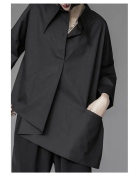 Women Shirts Men Gothic y2k Loose Oversize Casual