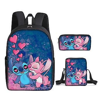 STICH PLECAK SZKOLNY ZESTAW PIÓRNIK TORBA 3W1 nowy A4