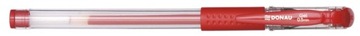 Długopis żelowy 0,5mm czerwony