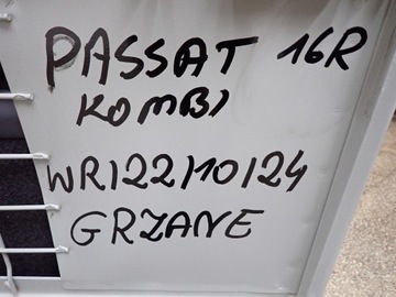 KOMPLET SEDADLA EVROPA ORIGINÁLNÍ OHŘÍVAČ KŮŽE VOLKSWAGEN PASSAT B8 KOMBI 16R