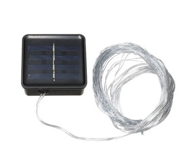 СОЛНЕЧНЫЕ САДОВЫЕ ЛАМПЫ ПРОВОЛОЧНАЯ ГИРЛАНД 100 LED