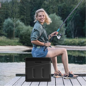 ТУАЛЕТ ДЛЯ КЕМПИНГА, МОБИЛЬНЫЙ, ПОРТАТИВНЫЙ ДЛЯ УЧАСТКА, СКЛАДНОЙ, 20Л