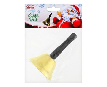 Металлический рождественский колокольчик Деда Мороза