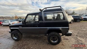 Daihatsu Rocky II Soft Top 2.8 TD 102KM 1993 Daihatsu Rocky 2.8tdi 4x4 bardzo ladny stan rama zdrowa napedy sprawne sz, zdjęcie 10