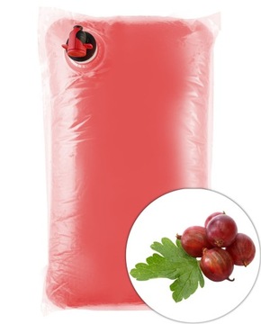 SOK Z CZERWONEGO AGRESTU 100% TŁOCZONY AGREST CZERWONY NFC NATURALNY 1,5L