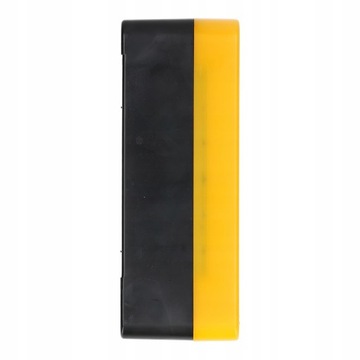 ПАНЕЛЬ УПРАВЛЕНИЯ ПУСТАЯ, 3 КНОПКИ, ОТВЕРСТИЯ, ЖЕЛТЫЙ