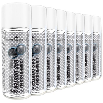 8x AABCOOLING SPRĘŻONE-POWIETRZE 400ml RURKA-15cm