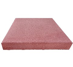 Płytka betonowa Gładka 35x35x5 cm Czerwona