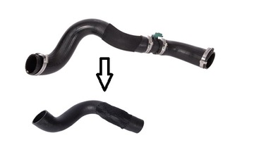 RURA WĄŻ TURBO INTERCOOLERA FORD TRANSIT V347 / TRANSIT TOURNEO 2,2TDCi