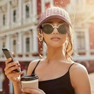 Женская крыша Sun Sun Beach Cap с новой черной крышей