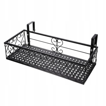 1 PC Balkon Wiszący Guardrail Flower Stand Railing