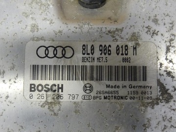 AUDI TT 8N S3 8L 1.8T 1.8 TURBO APX JEDNOTKA ŘÍZENÍ MOTORU 8L0906018M