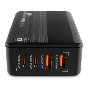 Быстрое зарядное устройство, 65 Вт, дисплей Quick Charge GaN