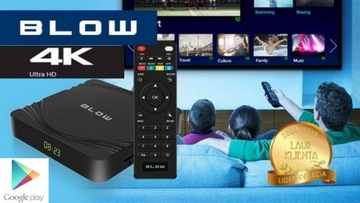 SMART TV BOX ANDROID 4K PLAY для NETFLIX