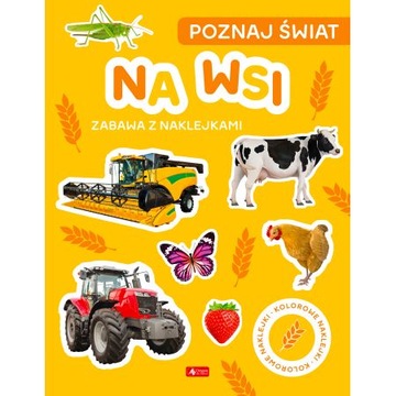 Poznaj świat. Na wsi MALUCH NAKLEJKI