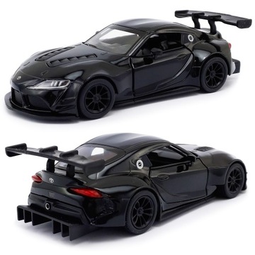 AUTO METALOWE TOYOTA SUPRA GR RACING CONCEPT SAMOCHÓD MODEL KINSMART 1 36