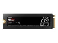 SAMSUNG 990 PRO SSD Heatsink 4TB M.2 NVMe