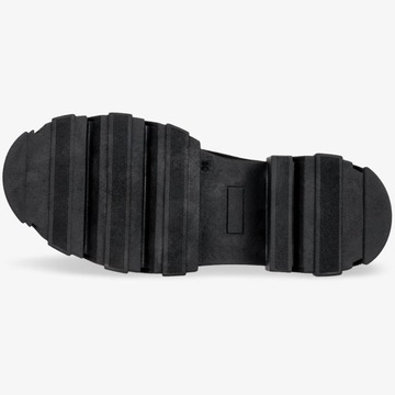 МОДНЫЕ ЛОФЕРЫ НА ПЛАТФОРМЕ НА ЦЕПИ КОЖАНЫЕ НОВИНКА 37