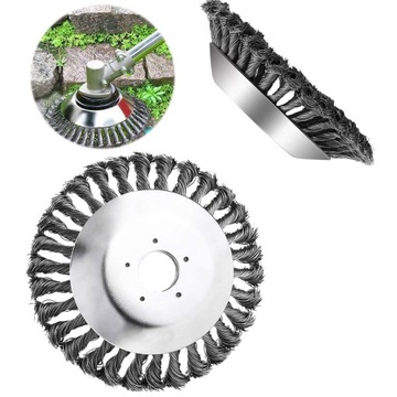 ПРОВОЛОЧНАЯ ЩЕТКА ДЛЯ ТРАВКИ С МАСЛОМ ЖЕСТКАЯ ДИСКОВАЯ ЩЕТКА ДЛЯ УДАЛЕНИЯ МХА