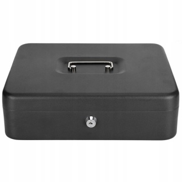 МЕТАЛЛИЧЕСКАЯ КАССЕТА ДЛЯ ЕВРО МОНЕТ ДЕНЕГ, 3 ключа