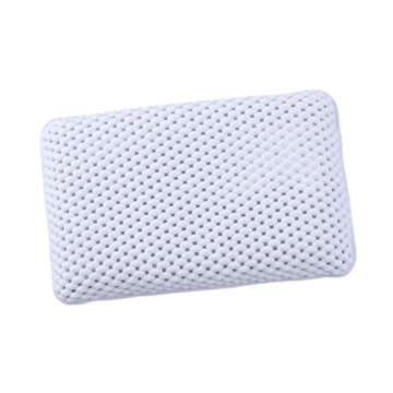 Подголовник подушки ванны водоустойчивый с цветом валика ванны присосок белым