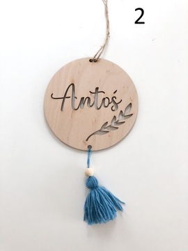 Образцы именных табличек из дерева