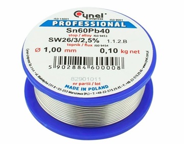 CYNA LUTOWNICZA CYNEL 1,00/100g/spoiwo LC60-FSW26