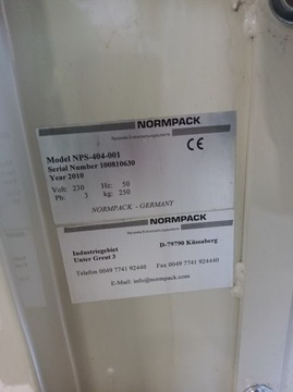 Paskarka do palet bandownica wiązarka Normapack (TP-601-MV)