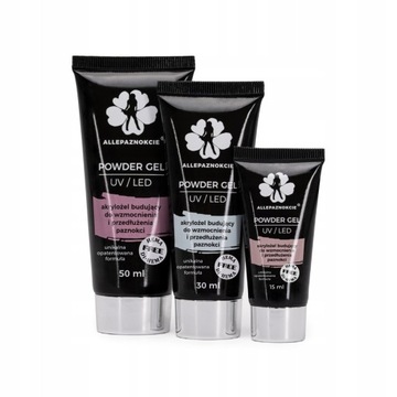 ACRYLGEL СТРОИТЕЛЬНЫЙ POLYGEL FLEXY ACRYLGEL POWDER GEL 30г на выбор
