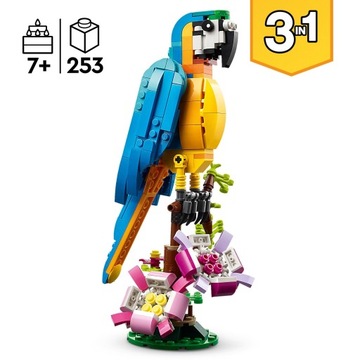 LEGO Creator 3 в 1 31136 Экзотический попугай 3 в 1