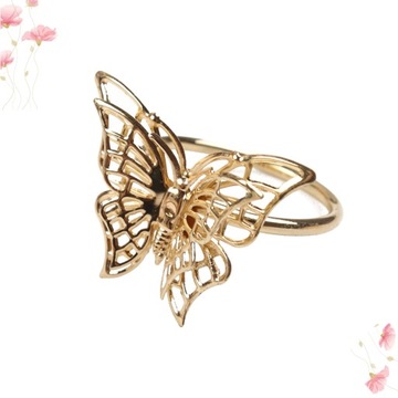 Обручальные кольца, зажим для настольных салфеток