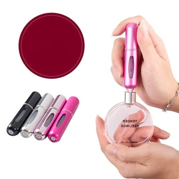 4x РАСПЫЛИТЕЛЬ ДЛЯ ДУХОВ TRAVEL 5 МЛ АЛЮМИНИЕВЫЙ ВАМП