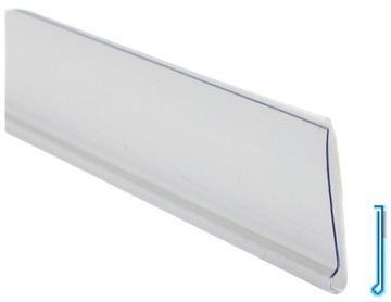 LISTWY CENOWE SAMOPRZYLEPNE REGAŁY 26X988 - 10 SZT