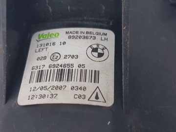 HALOGEN LEVÝ BMW X3 E83 FACELIFT 6924655