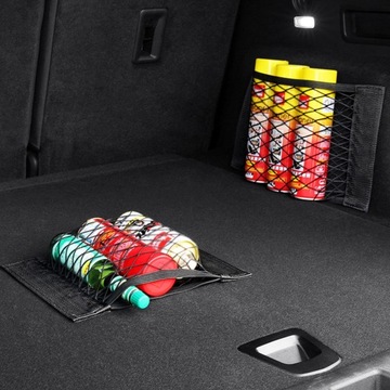 НАБОР СЕТОК В БАГАЖНИК АВТОМОБИЛЯ НА ЗАВИСКЕ, 4 ПРЕДМЕТА XXL.