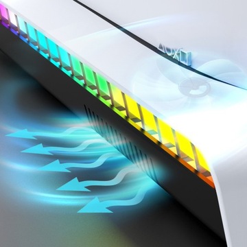 Подставка iPega Cooling Station RGB для Sony PS5 Slim