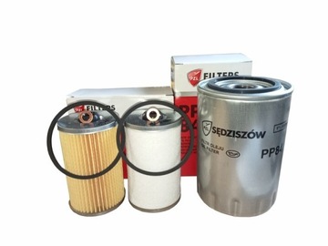 KOMPLET FILTR OLEJU PP84 + FILTRY PALIWA C330 C360