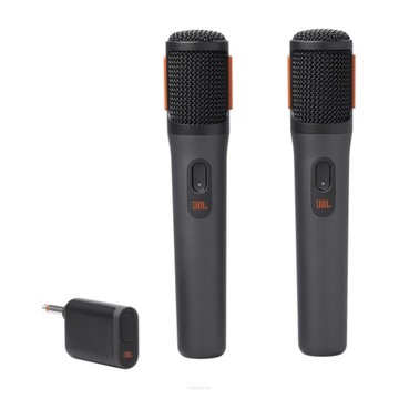 JBL Partybox Wireless Mic — 2 микрофона с передатчиком для partybox в пути