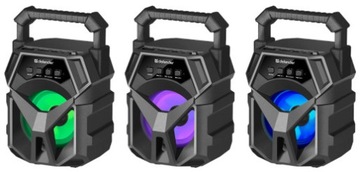 Динамик Defender G98 Bluetooth 5 Вт со светодиодной подсветкой FM USB AUX