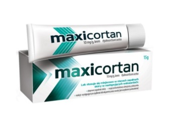 MAXICORTAN lek hydrokortyzon AZS krem na skórę 15g
