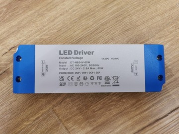 VARICART 24V 60W SLIM тонкий светодиодный мебельный блок питания