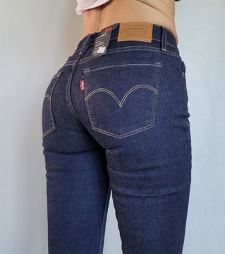 rurki LEVI'S 710 Super Skinny W25 L32 _ PREMIUM