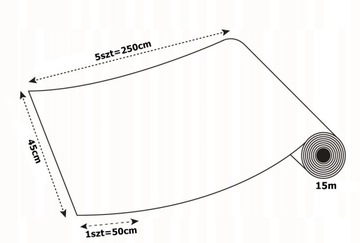Folia Okienna Samoprzylepna Dekoracyjna 45cm PCV