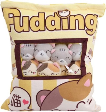 MASKOTKA KOTEK PUDDING PODUSZKA CREWMATE PLUSZ