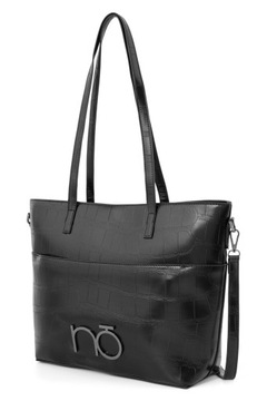 Nobo torba shopper bag czarna design