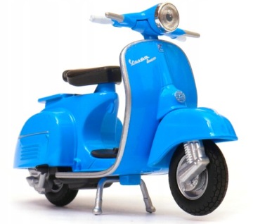 VESPA 150CC скутер модель WELLY 1:18 синій