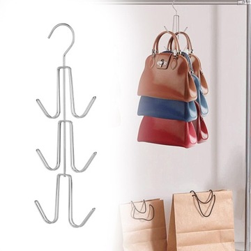 Крючок для хранения сумок Многоразовые металлические сумки.