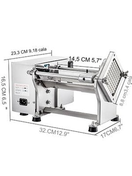 Elektryczna komercyjna krajalnica do frytek