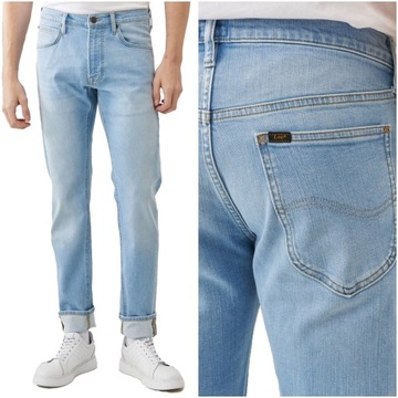 LEE DAREN ZIP FLY MĘSKIE SPODNIE JEANSOWE W38 L30
